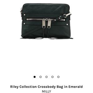 MILLY Green Crossbody